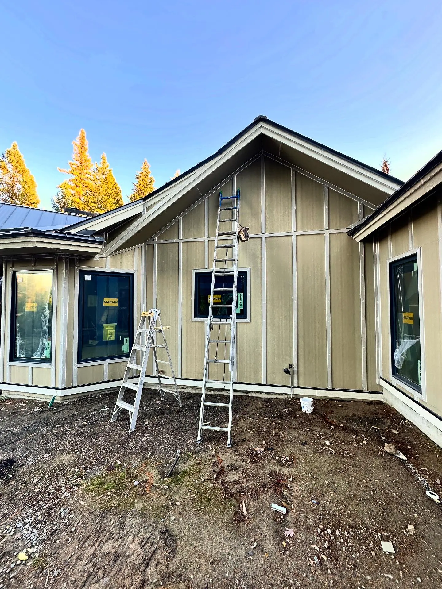 Garage addition before